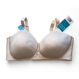 Vanity Fair Style 71380 Wirefree‎ Full Coverage Comfort Bra 44DD Nude